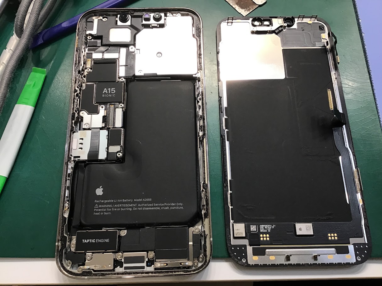 iPhone13Proのバッテリー交換ならデータそのまま修理可能なスマホ修理工房セレオ甲府店へ！